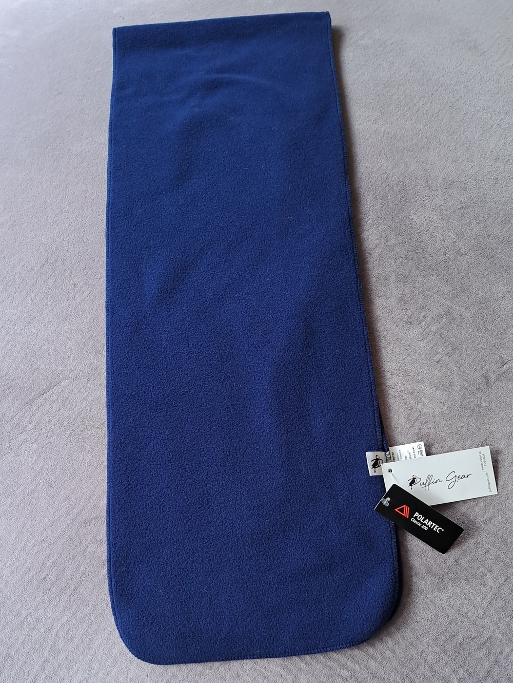 Puffin Gear Navy Polar Fleece Scarf
